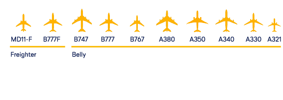 Lufthansa Cargo Route Map Our Network - Lufthansa Cargo