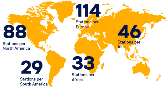 Stations Hubs Lufthansa Cargo